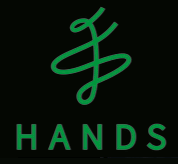 swooshy new logo labeled 'HANDS'