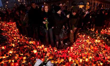 Candles in Poland