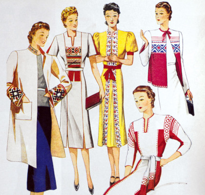 painting of four women