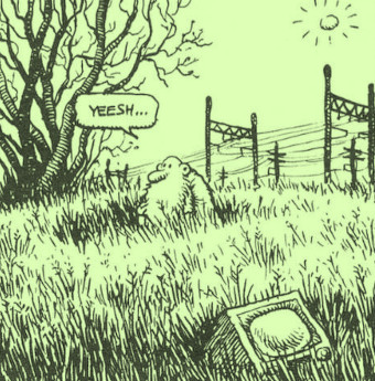 Mr Natural in the wilderness Mr Natural, wandering (from Mr Natural #3)